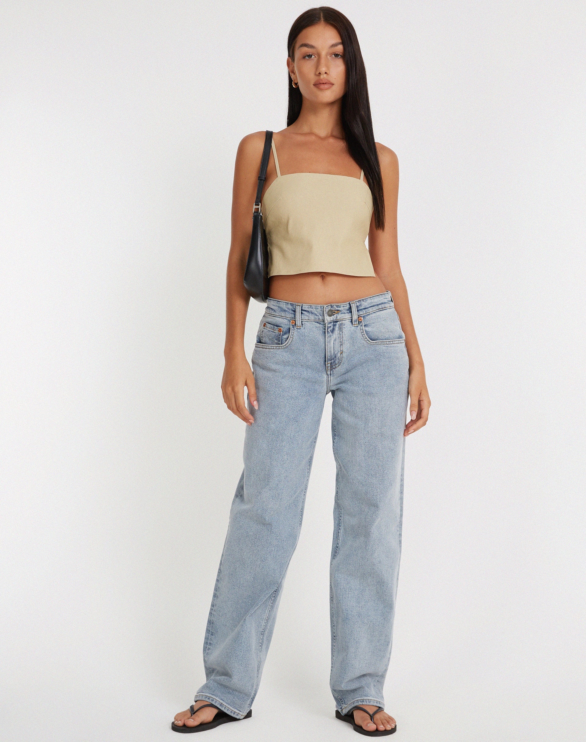imagen de Merita Crop Top en Crudo