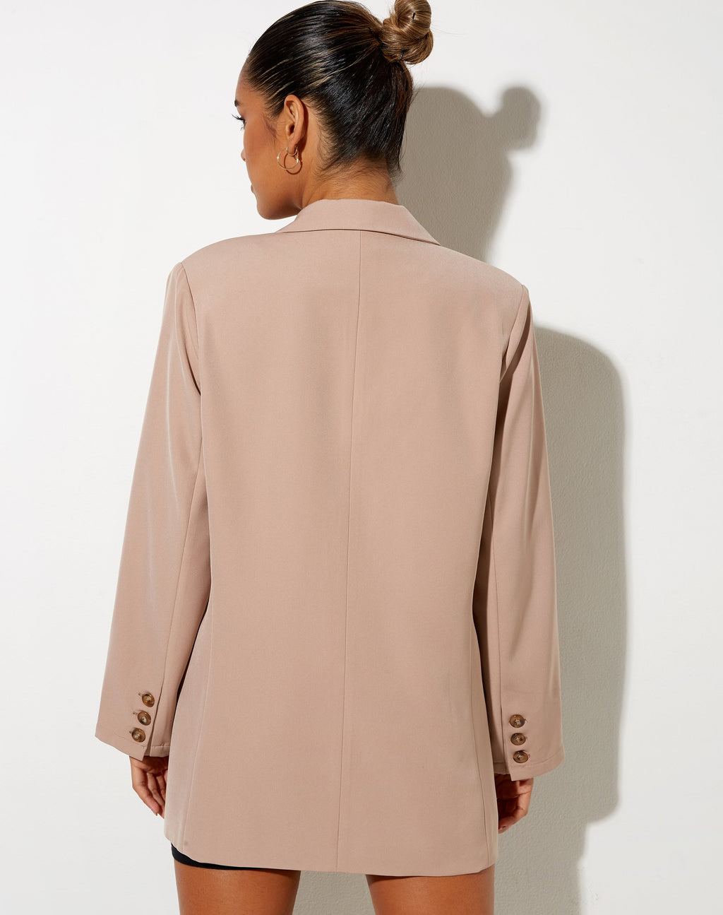 Meva Blazer Dress en lila empolvado