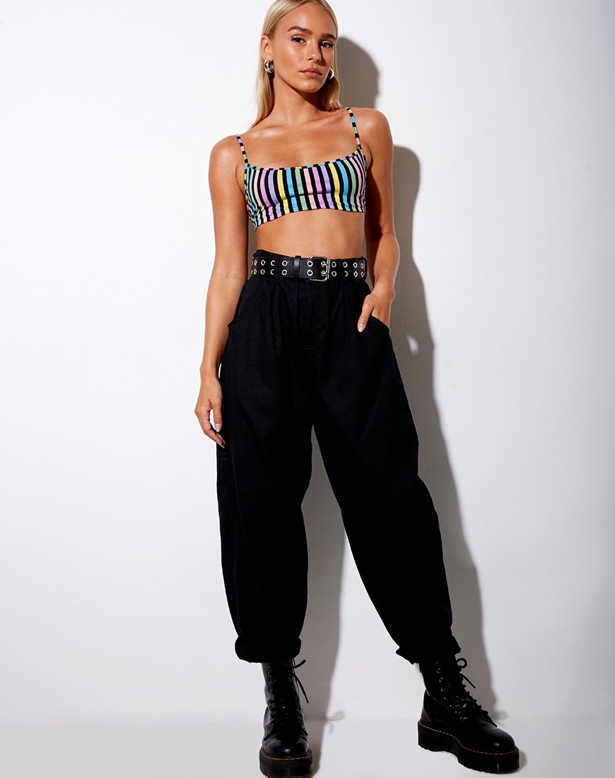 Imagen de Micro Crop Top en New Stripe