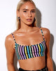Imagen de Micro Crop Top en New Stripe