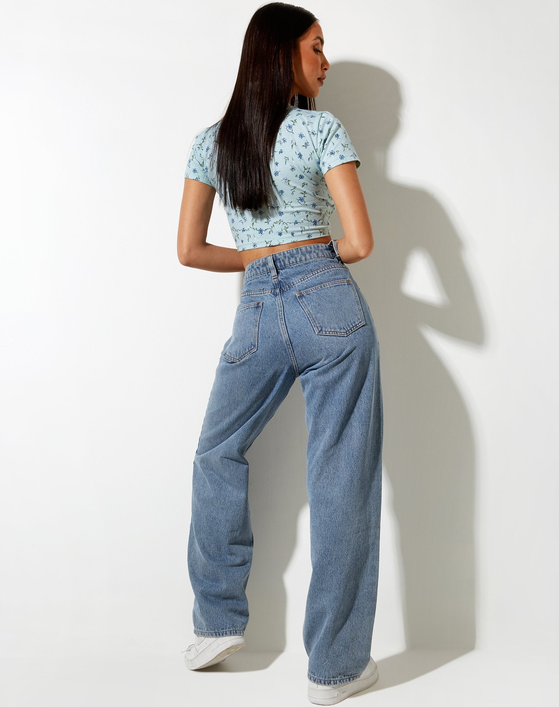 Imagen de Mieye Crop Top en Pretty Petal Green