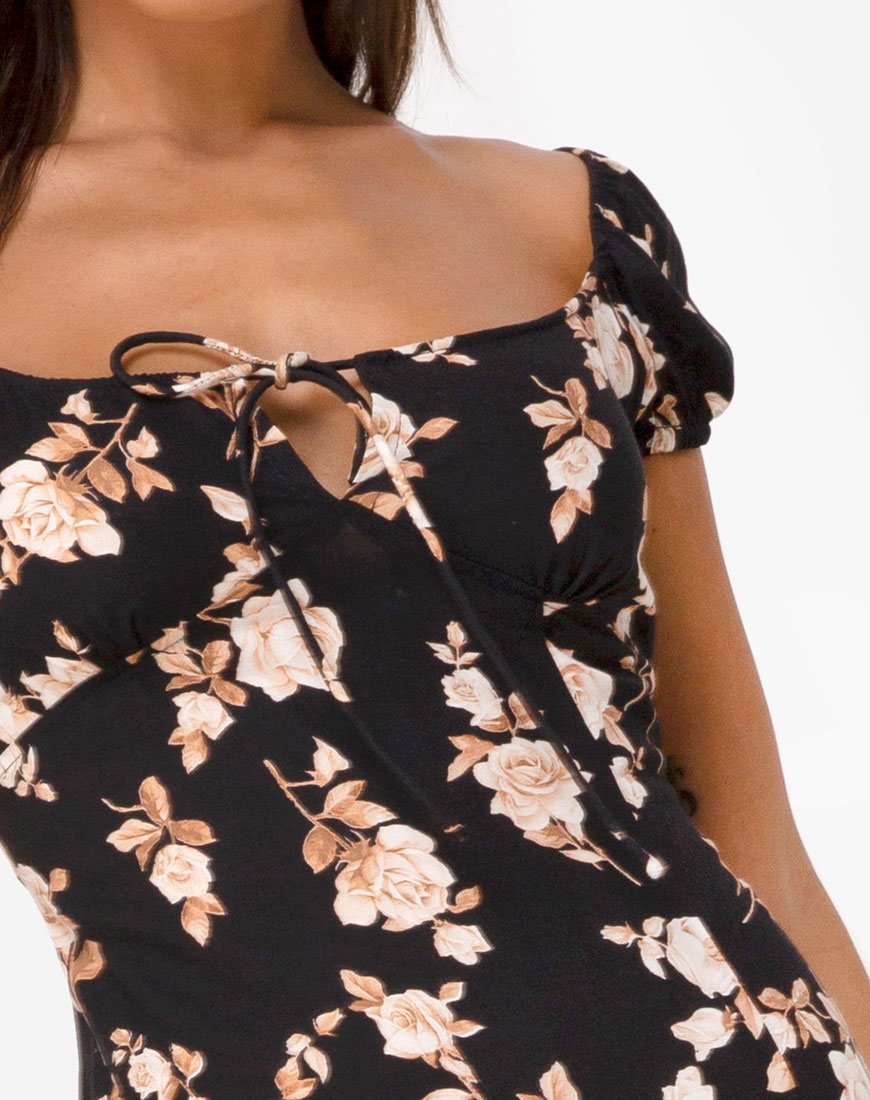Imagen del vestido Milla Midi en rosa melocotón