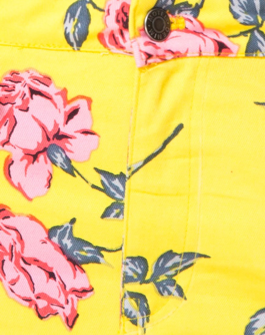 Imagen de la minifalda Broomy en Candy Rose Yellow