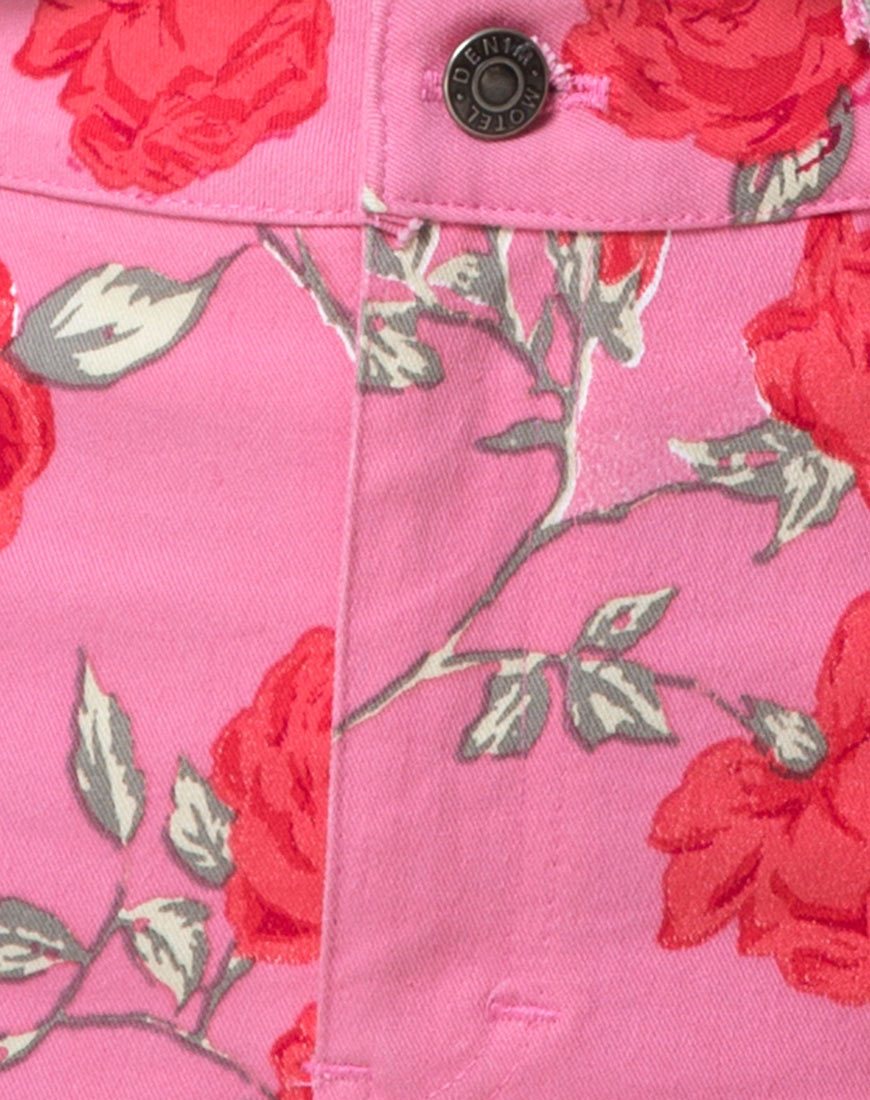 Imagen de la minifalda Broomy en rosa caramelo