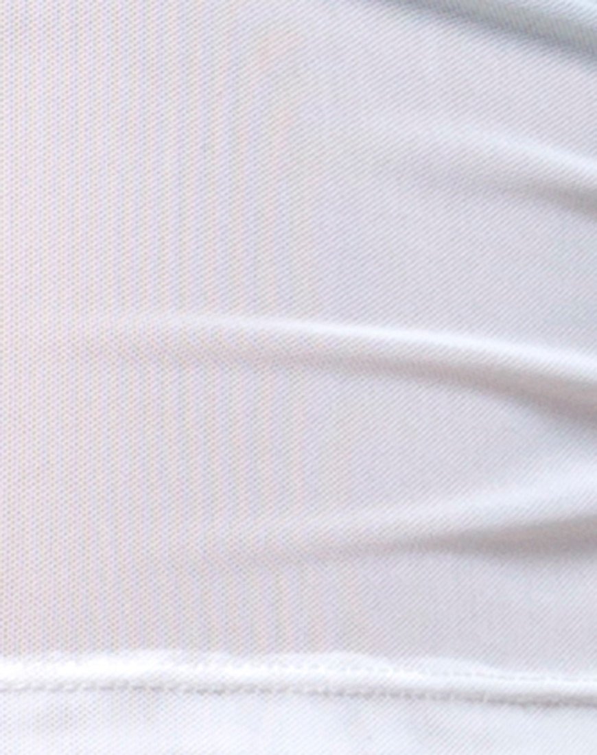 Imagen de la minifalda Broomy en blanco