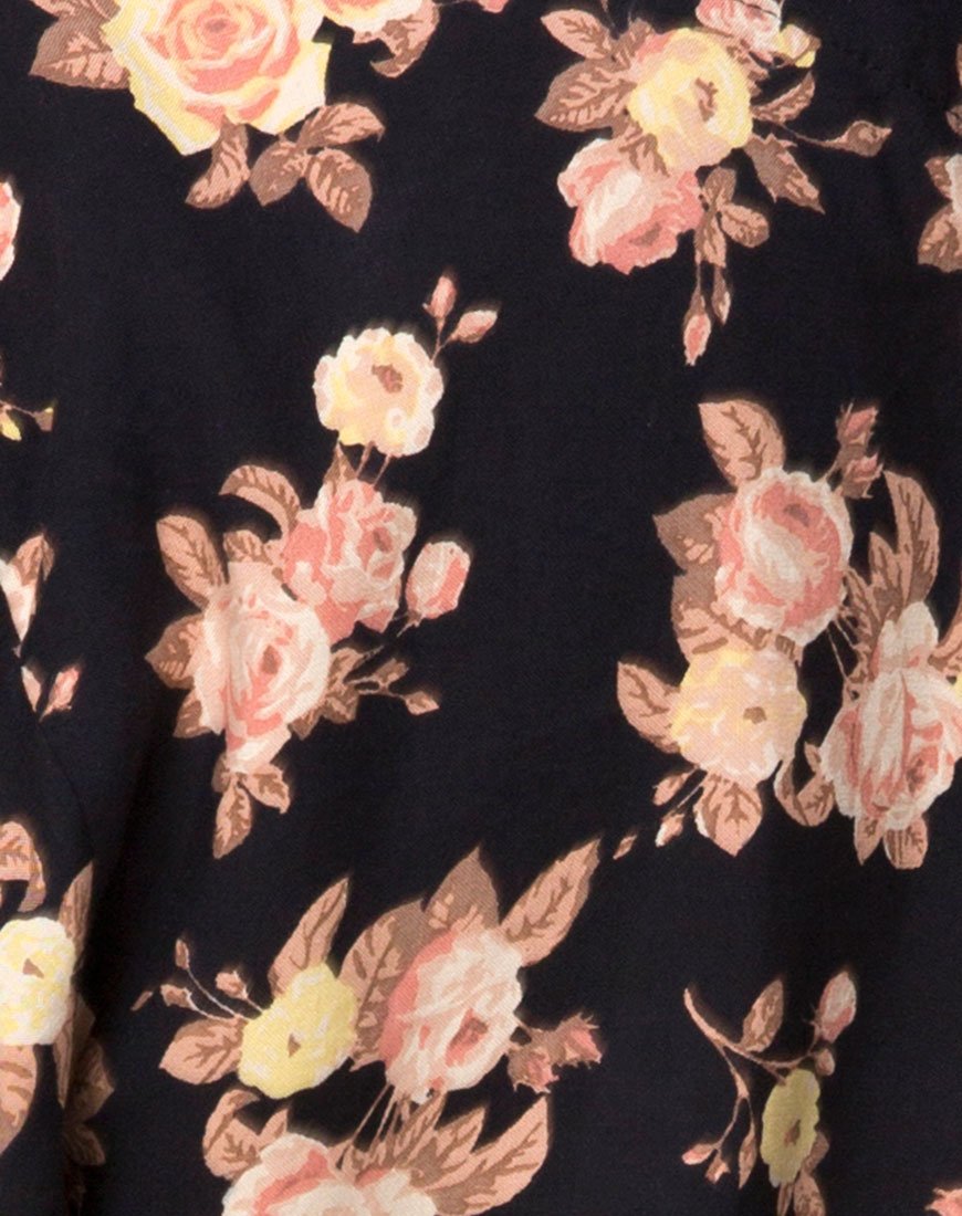 Imagen del Vestido Mirach en Rosa Antiguo Negro