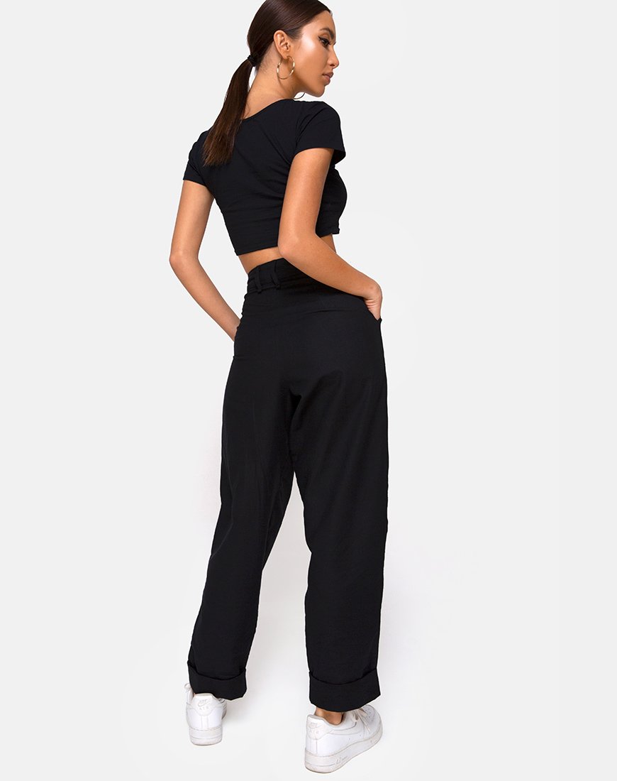 Imagen del pantalón Misca en negro