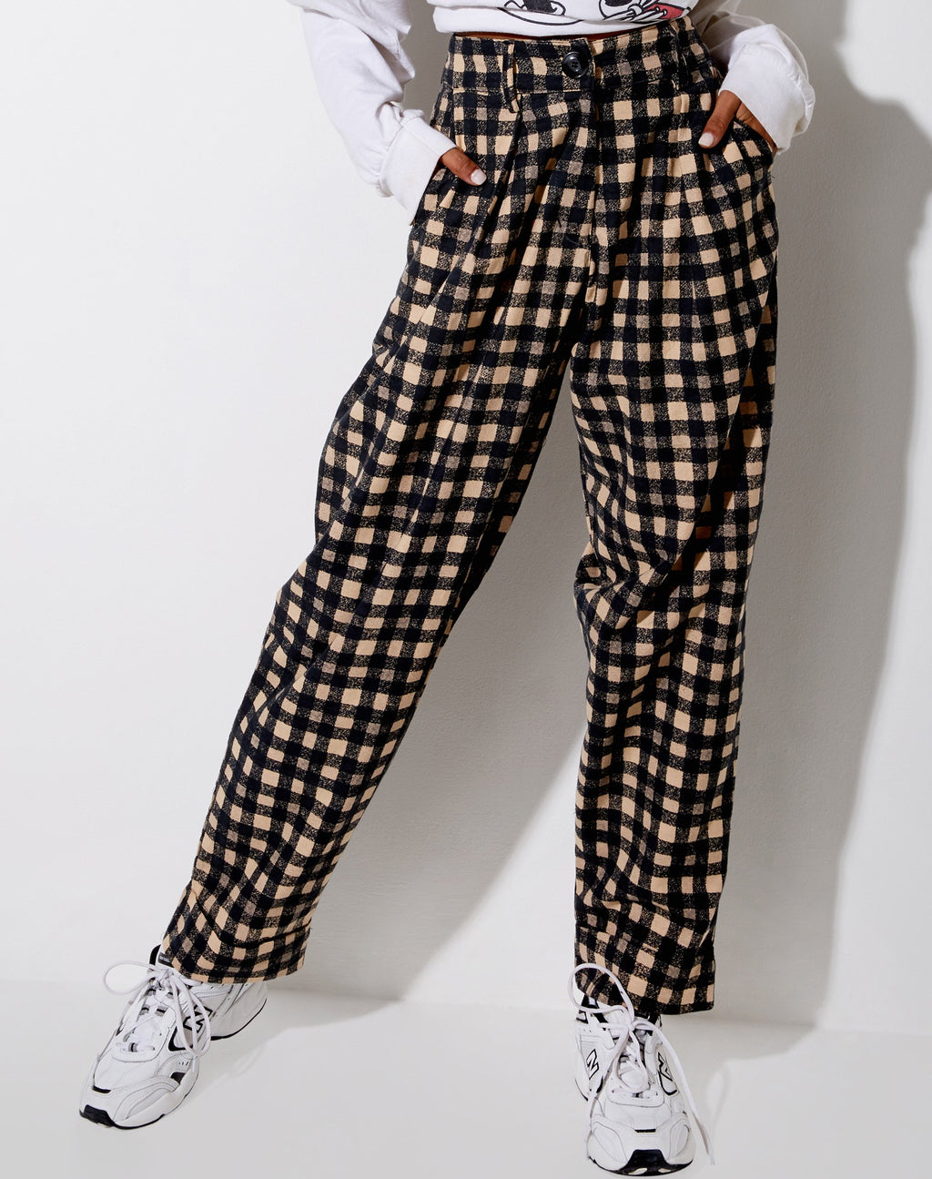 Pantalón Misca de cuadros grunge de los 90