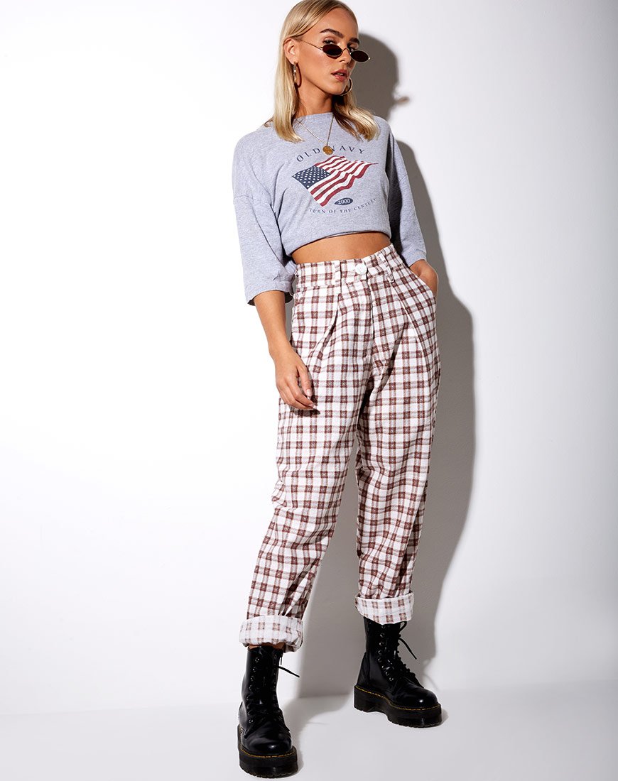 Imagen de Misca Pantalones en Checkmate Marrón