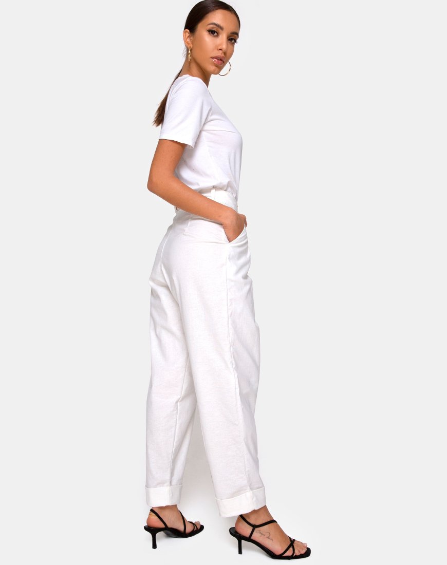 Imagen del pantalón Misca marfil