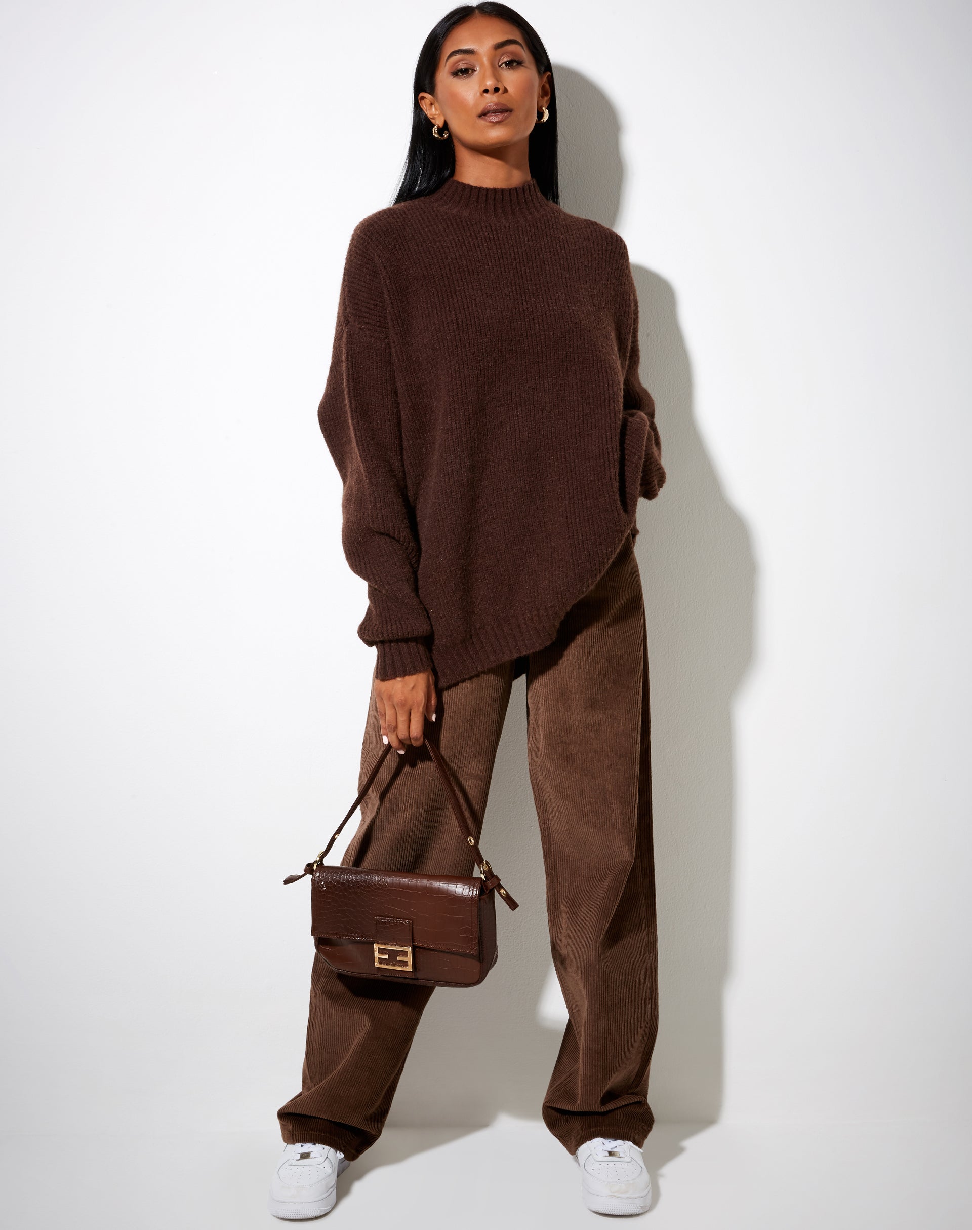 Imagen de Bondy Jumper de punto Chocolate negro