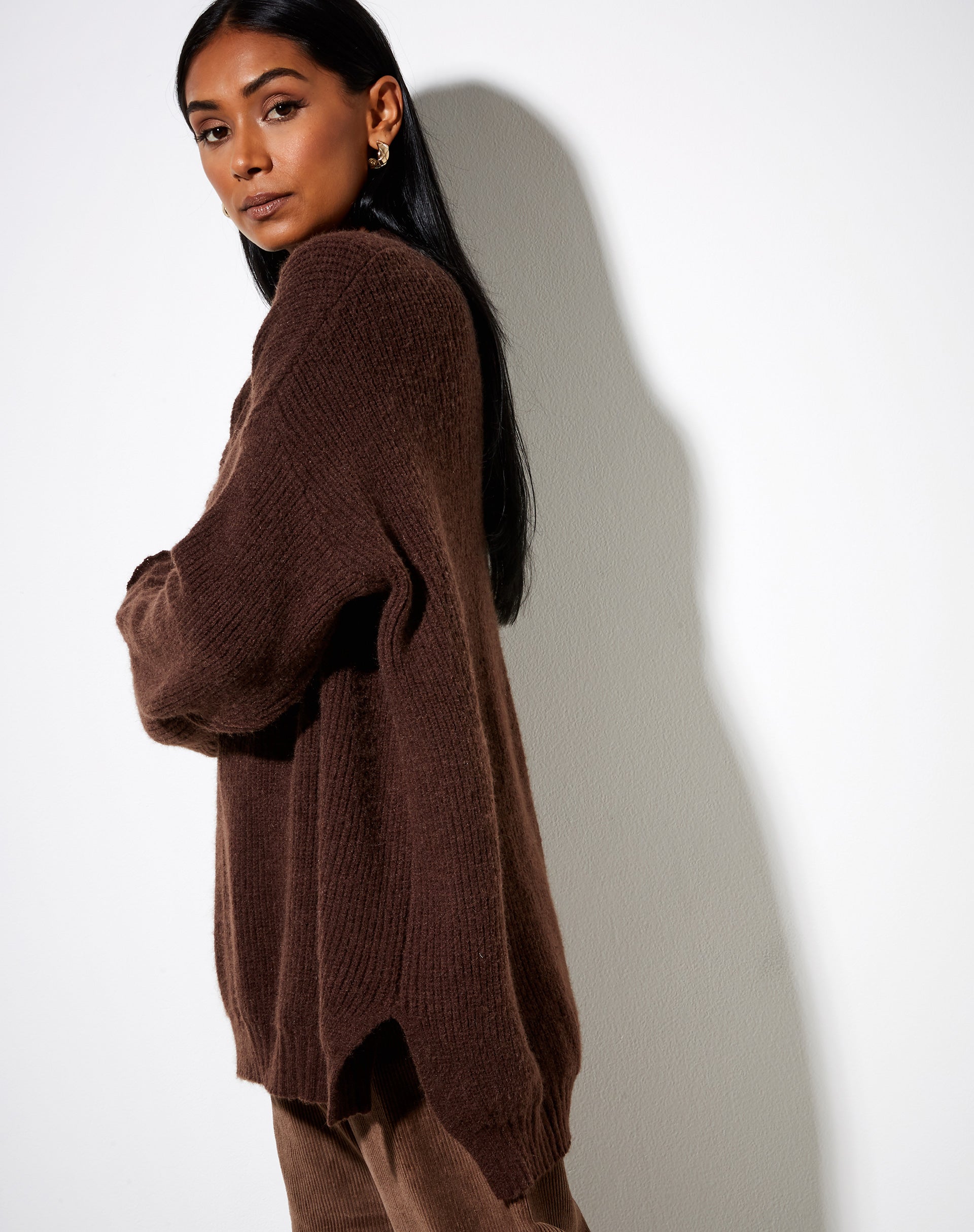 Imagen de Bondy Jumper de punto Chocolate negro