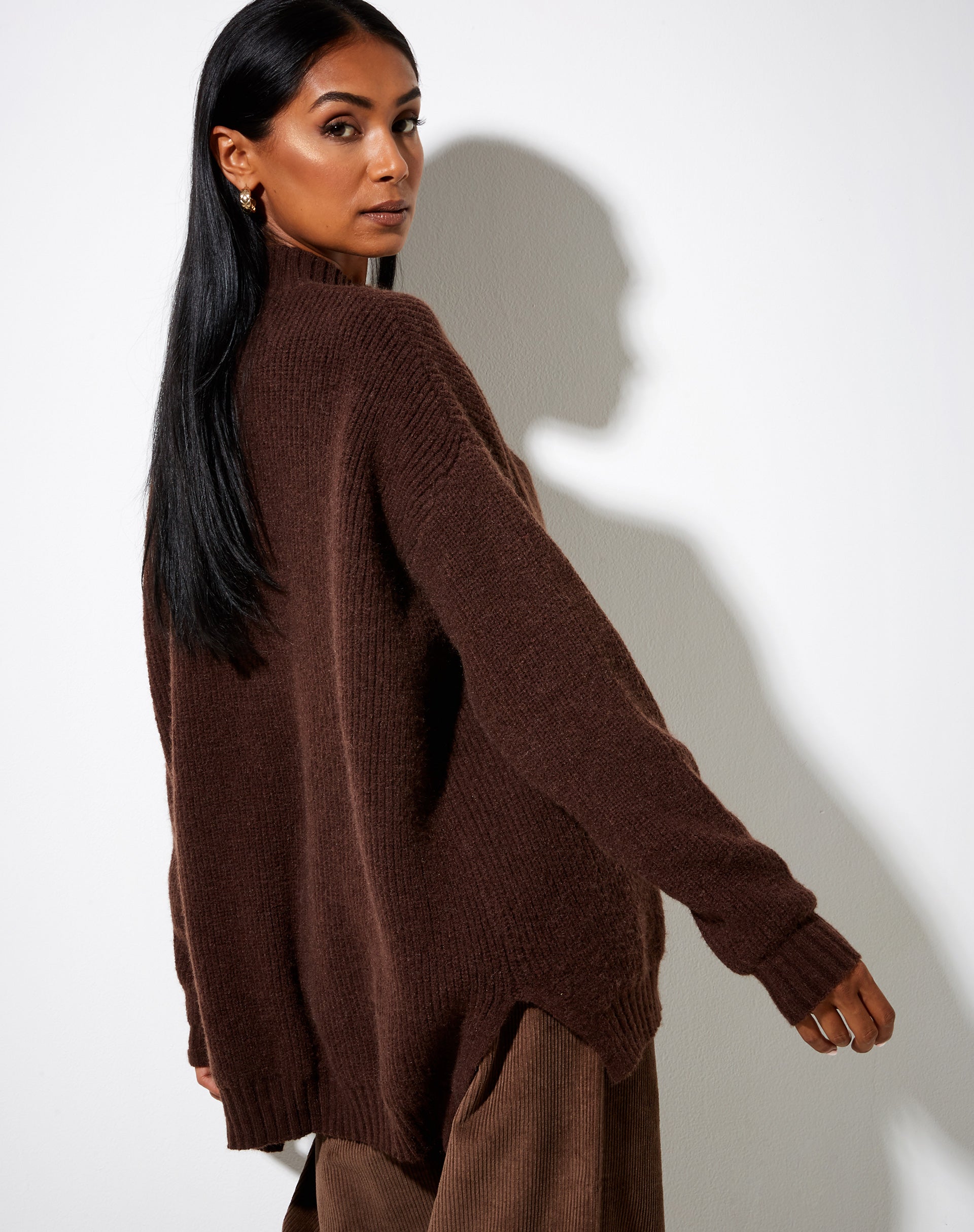 Imagen de Bondy Jumper de punto Chocolate negro