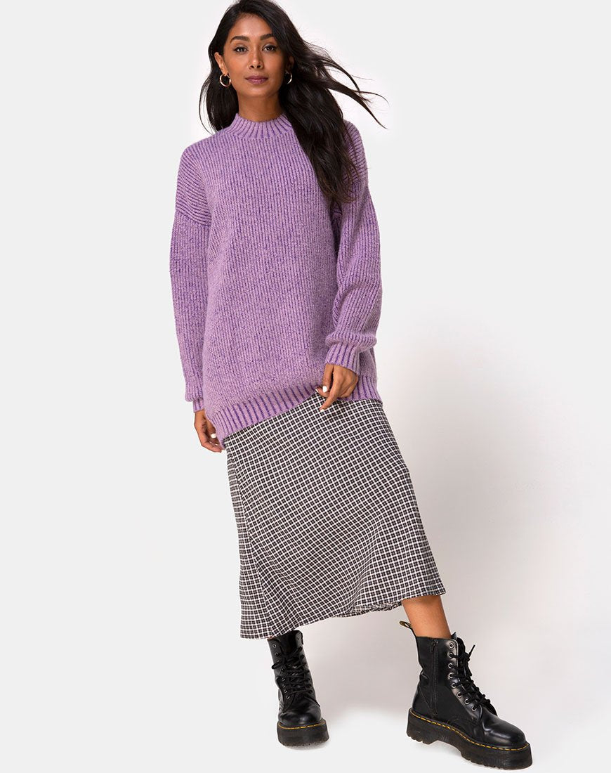 Imagen del jersey Mody de punto en morado claro