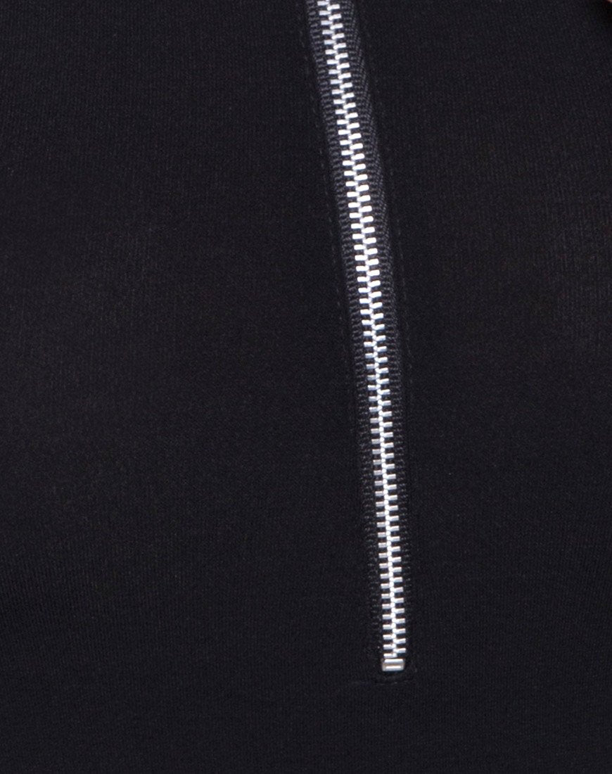 Imagen de Molaka Corpiño de cuello alto en negro