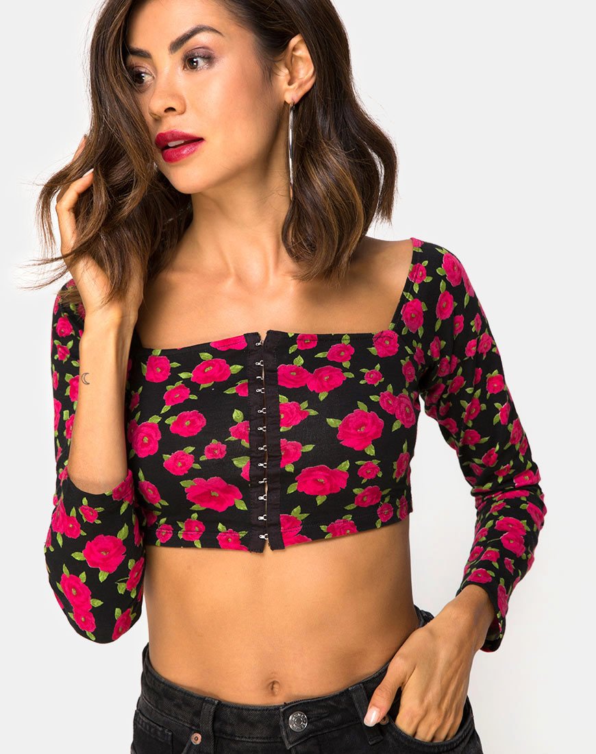 Imagen de Moluc Top en Red Bloom