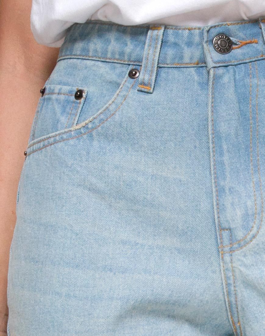 Imagen de Mom Jeans in Blue Wash