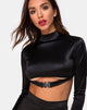 Imagen de Moneca Top Negro