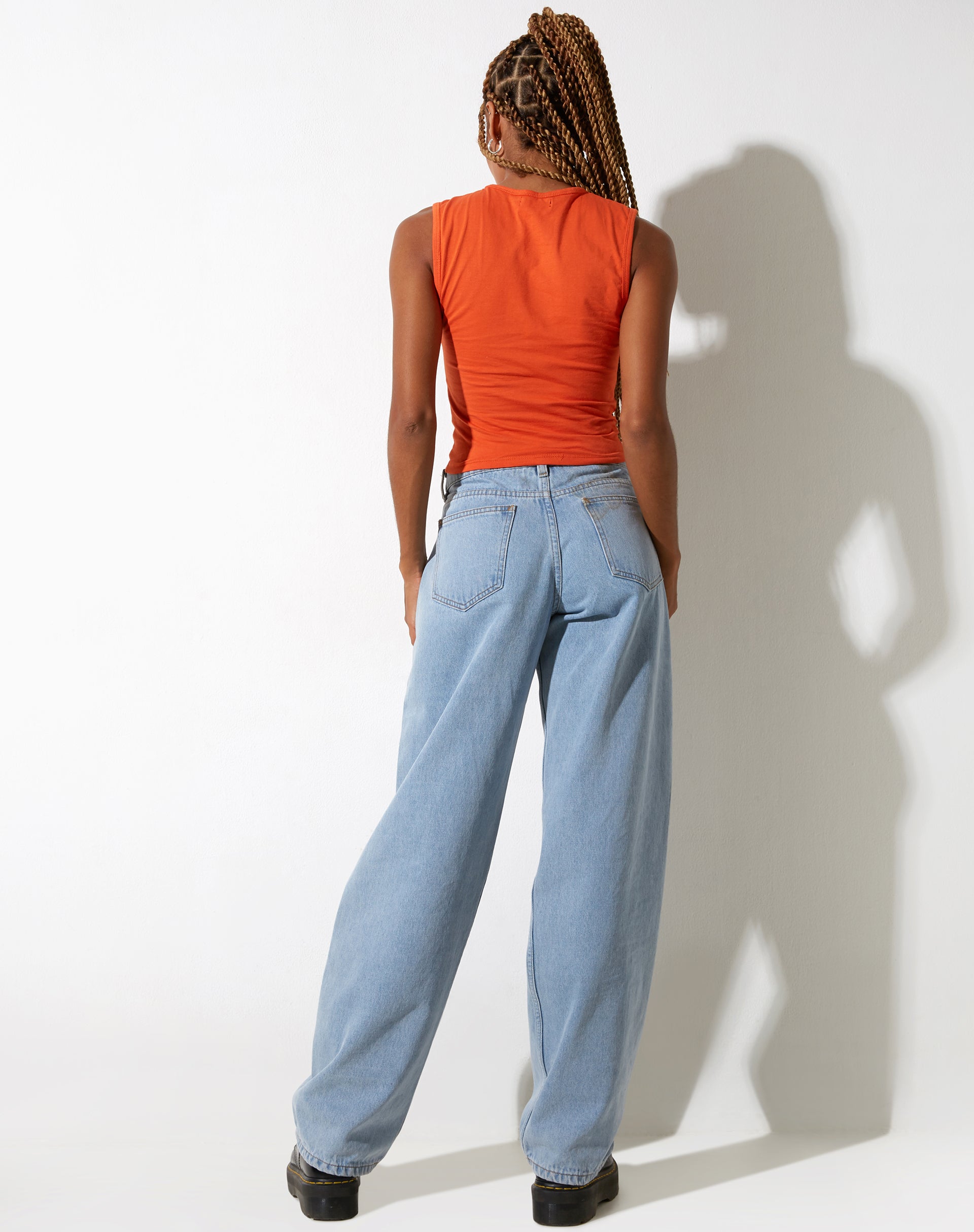 imagen de Monlo Crop Top en Aperol Spritz Orange Lips