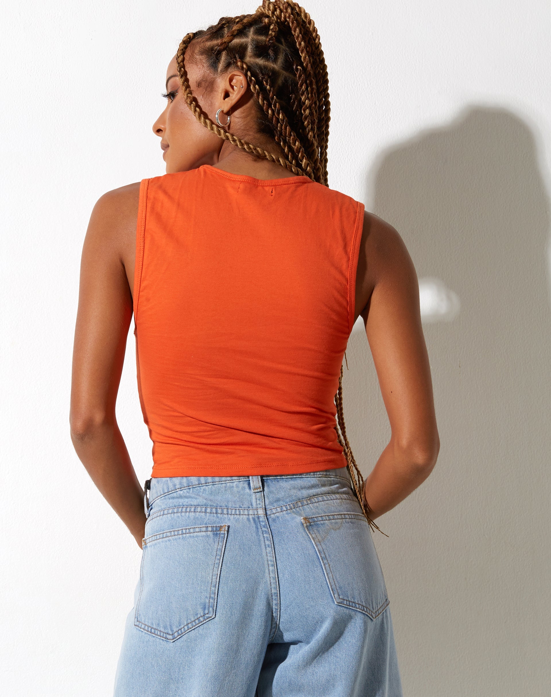 imagen de Monlo Crop Top en Aperol Spritz Orange Lips