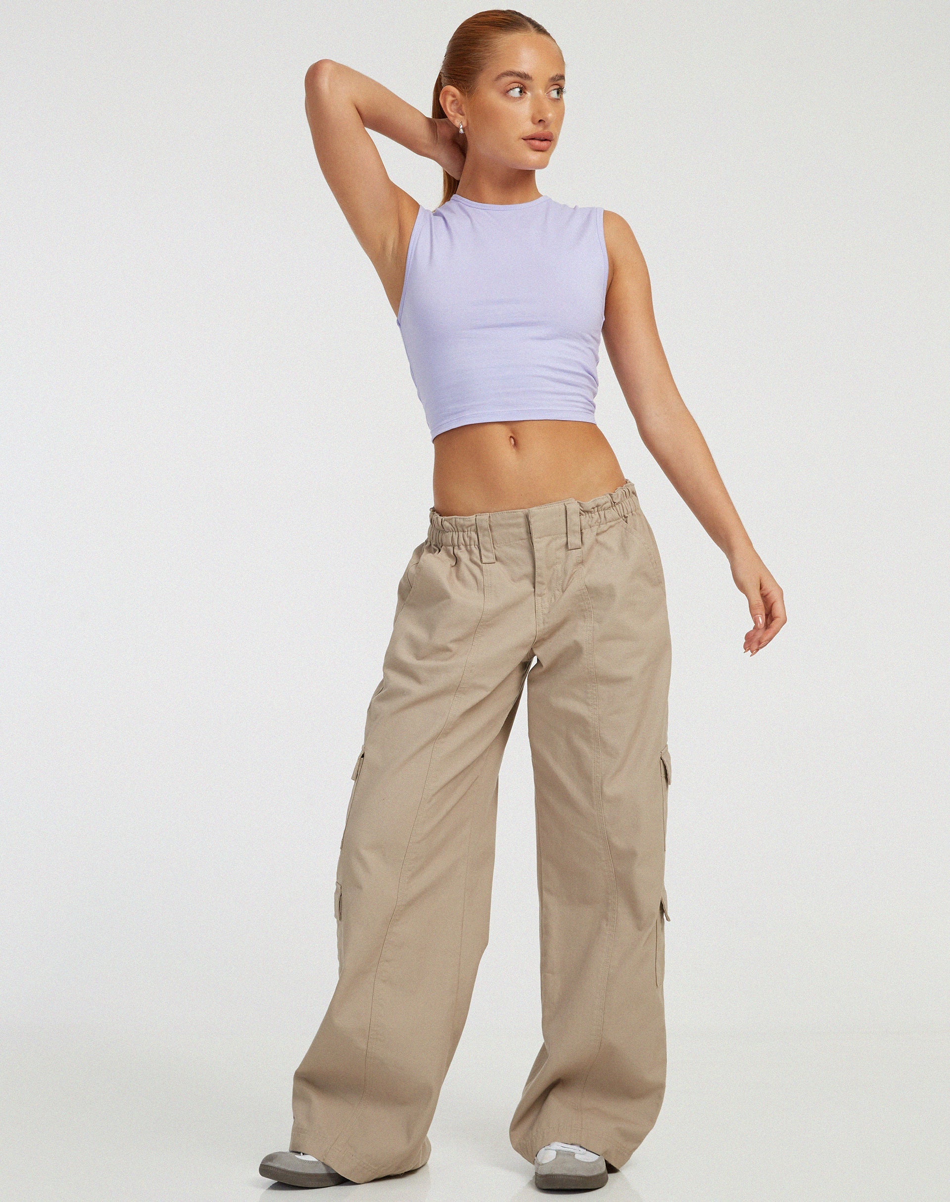 imagen de Monlo Top en Lila Pastel