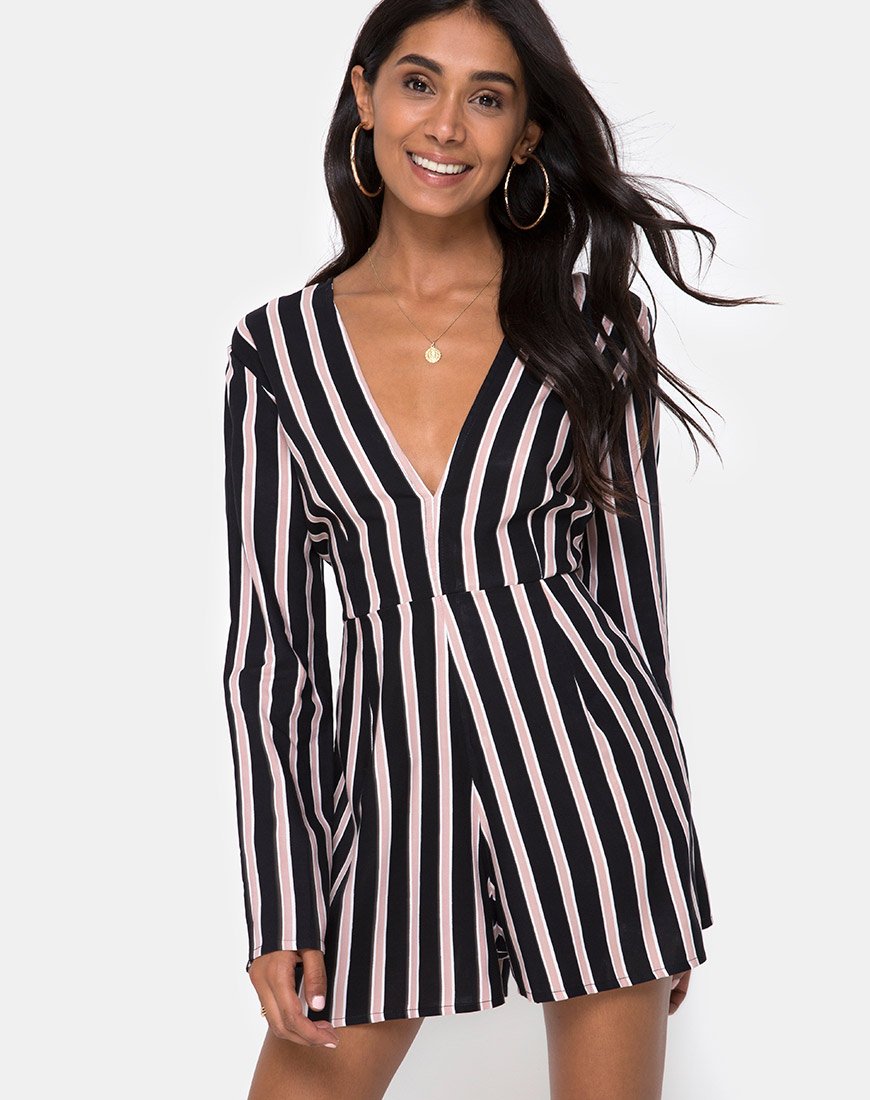 Imagen de Moran Jumpsuit in Formal Stripe