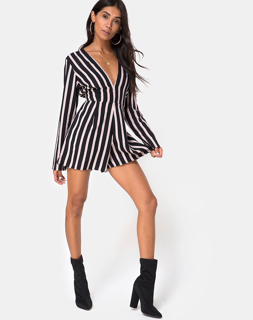 Imagen de Moran Jumpsuit in Formal Stripe