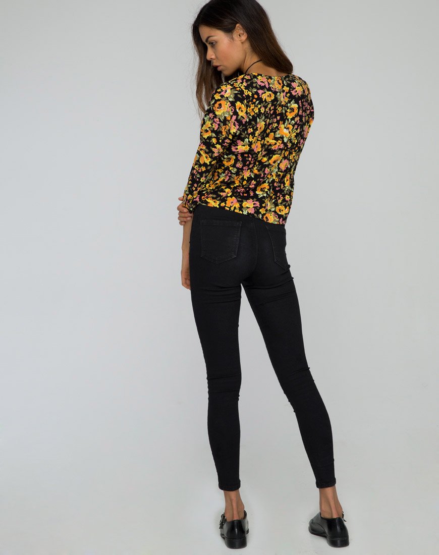 Imagen de Mosca Plunge Top en Agatha Flower