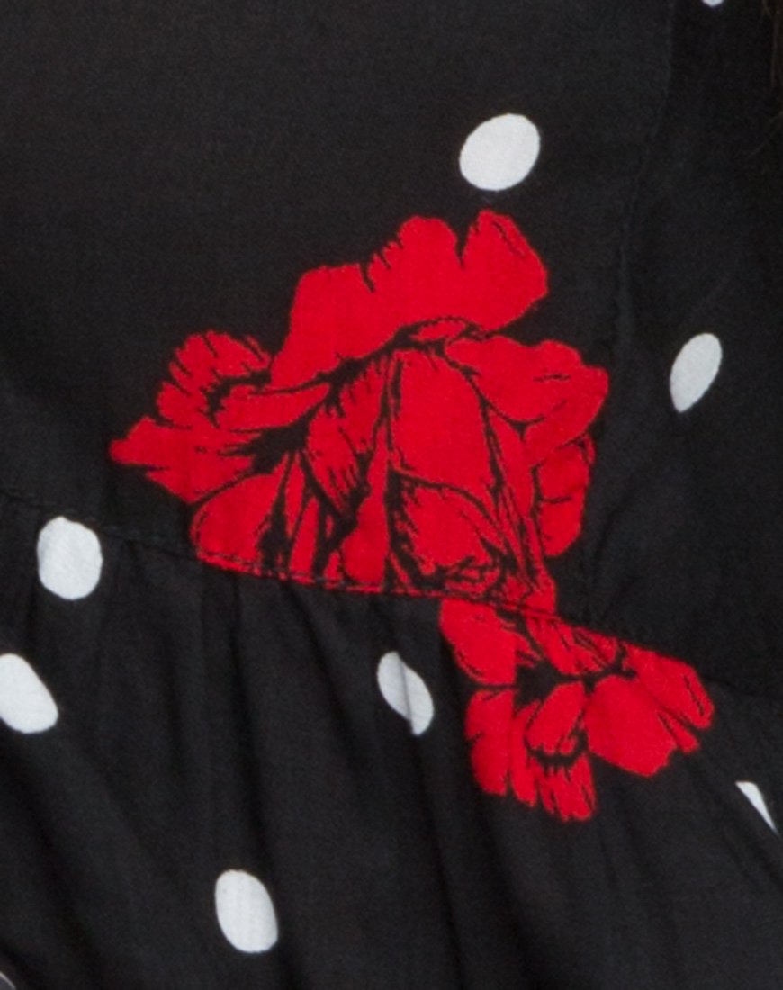 Imagen de Mosca Plunge Top en Rosa Cubana