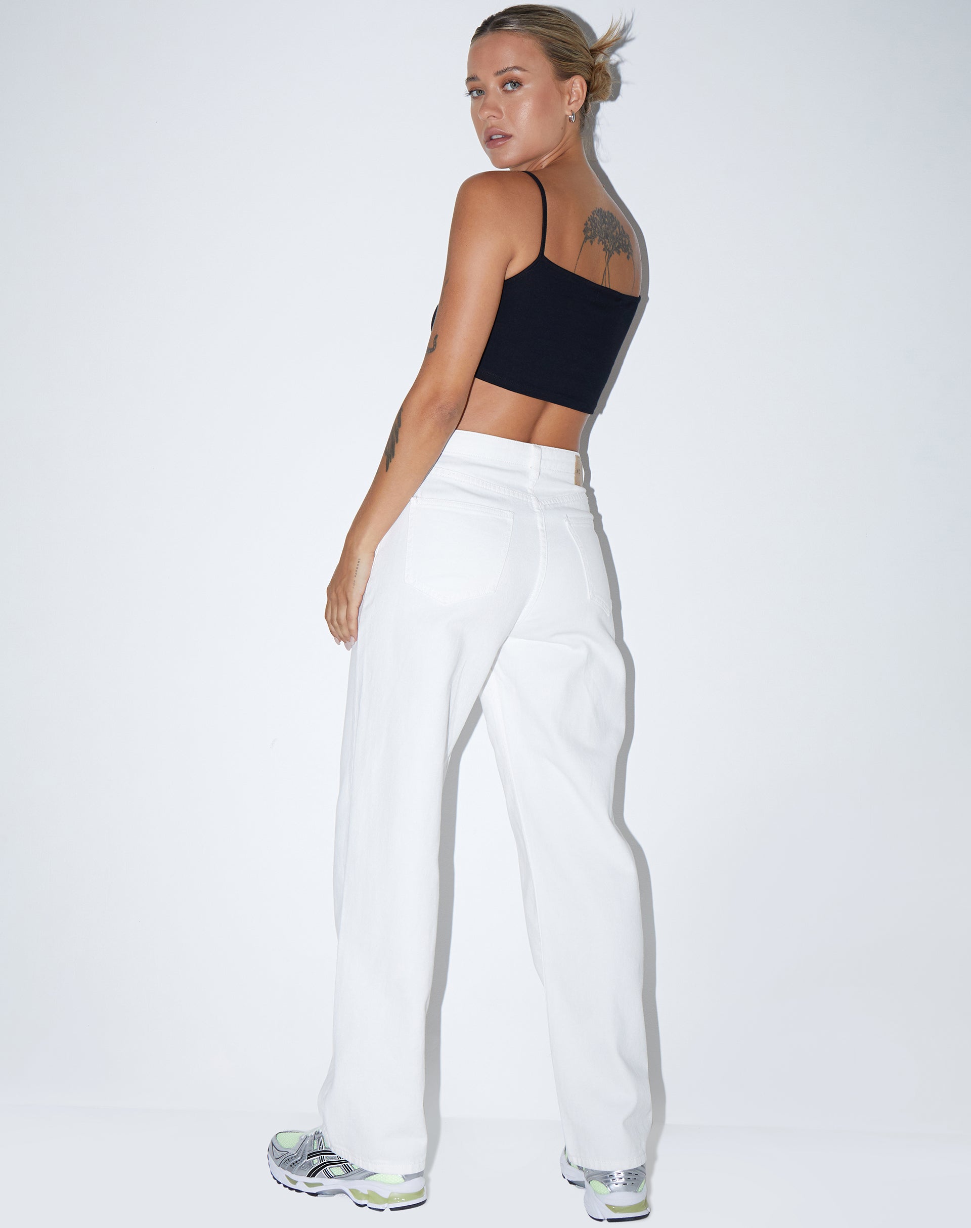 Imagen de Keenan Crop Top en Lycra Negro