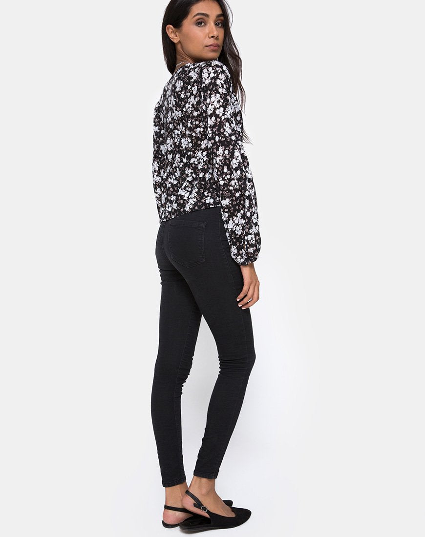 Imagen de Mousye Top en Flor Silvestre Oscura