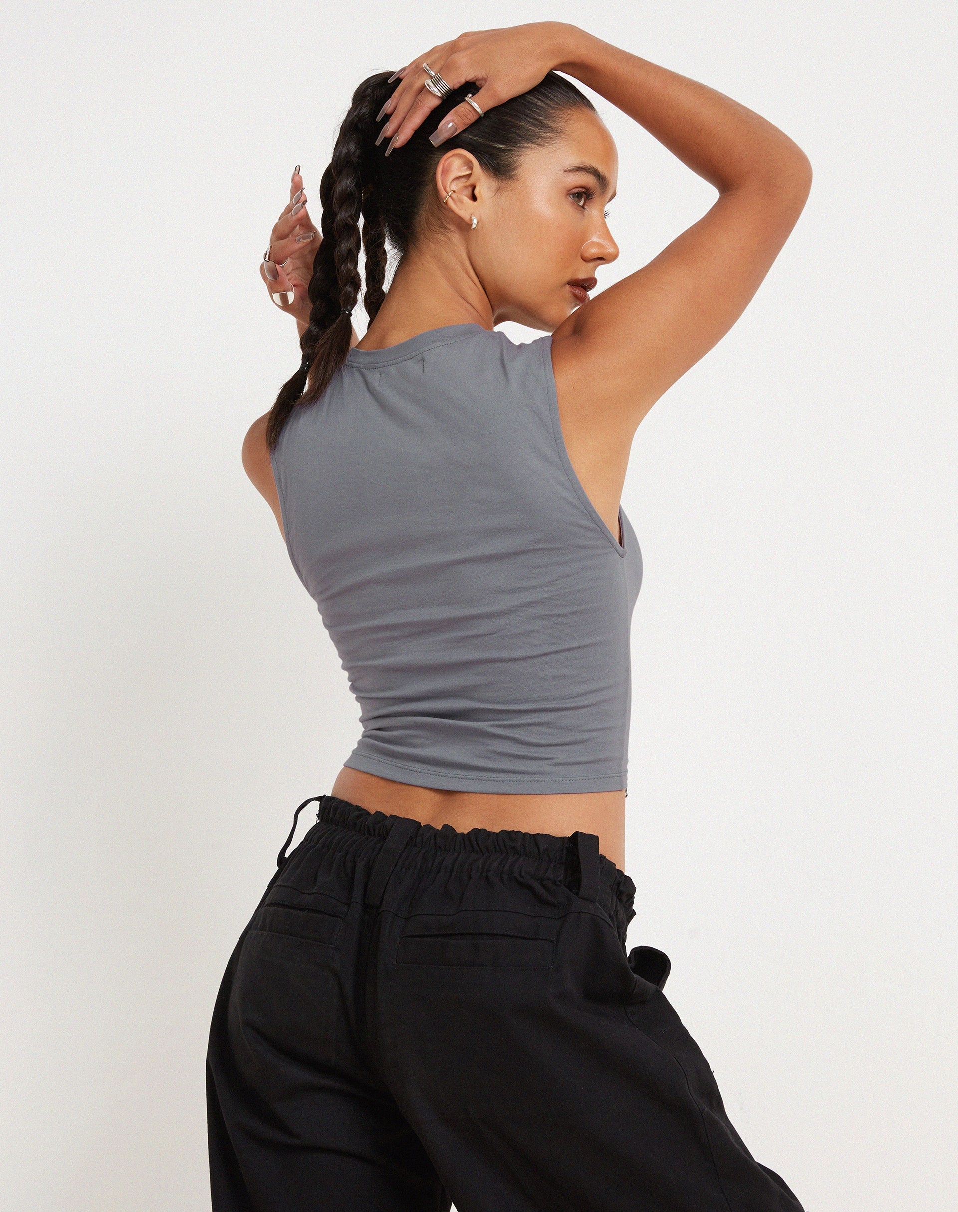 imagen de Mozi Top en Gris
