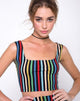 Imagen de Mucell Crop Top en P.E Stripe