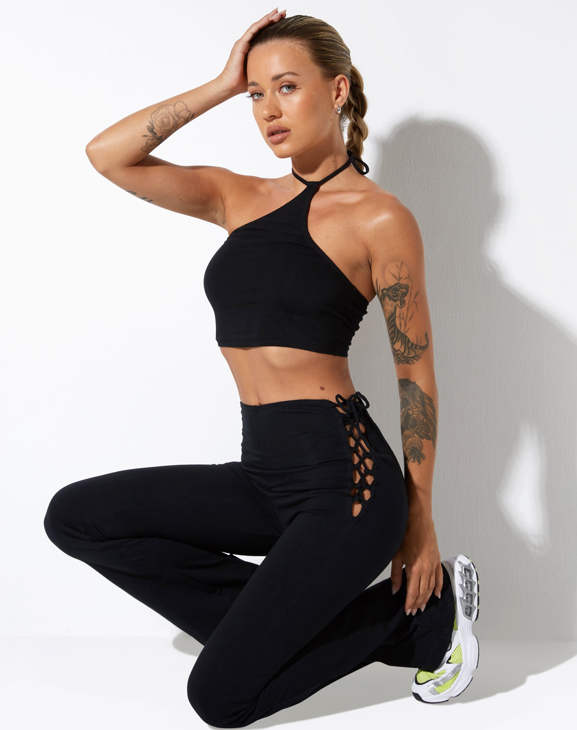imagen de Mustika Pantalón en Lycra Negro