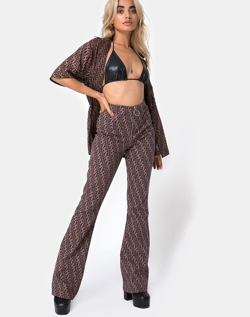 Pantalón de cintura alta Zolia de Chinese Moon