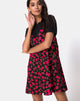Imagen de Sanna Slip Dress in Red Bloom
