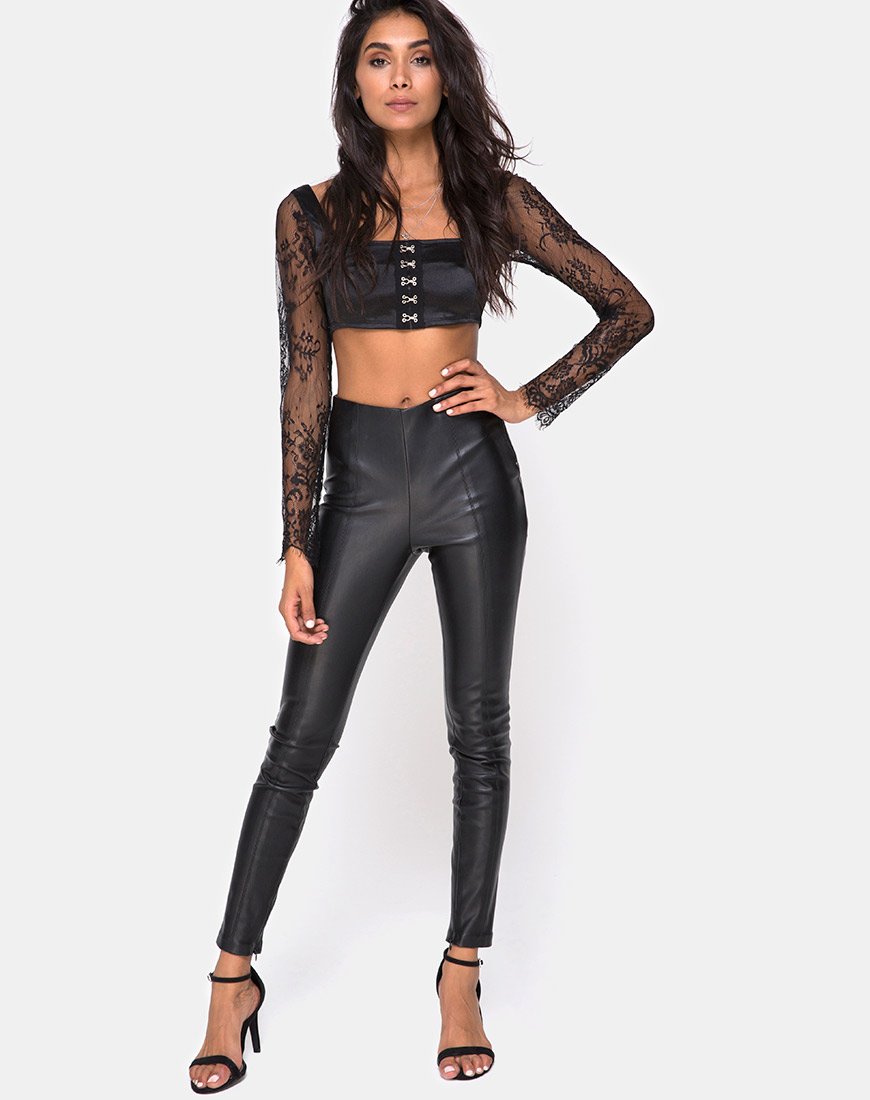 Imagen de Dulip Crop Top en negro