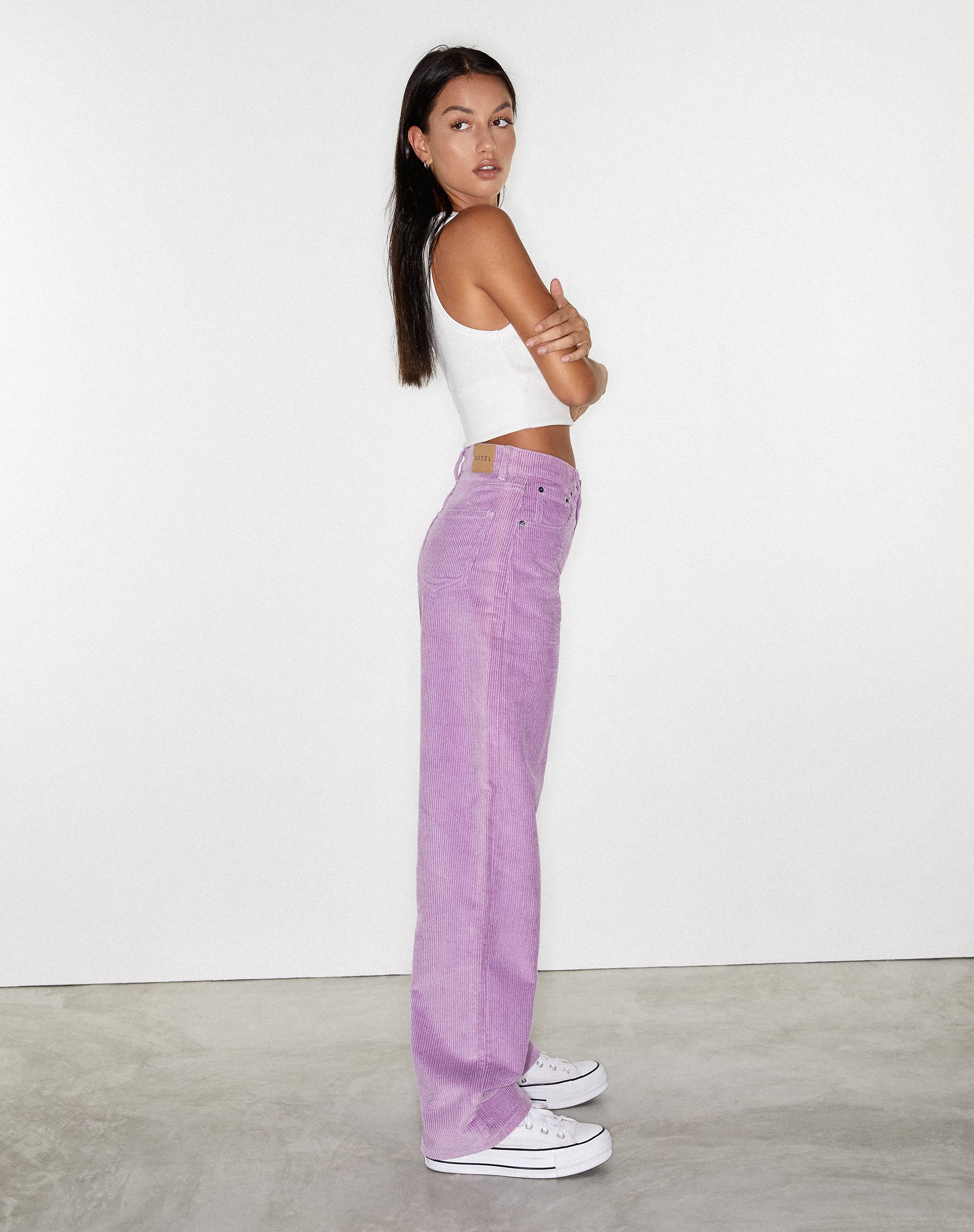 Imagen de Parallel Trouser en Cord Lila