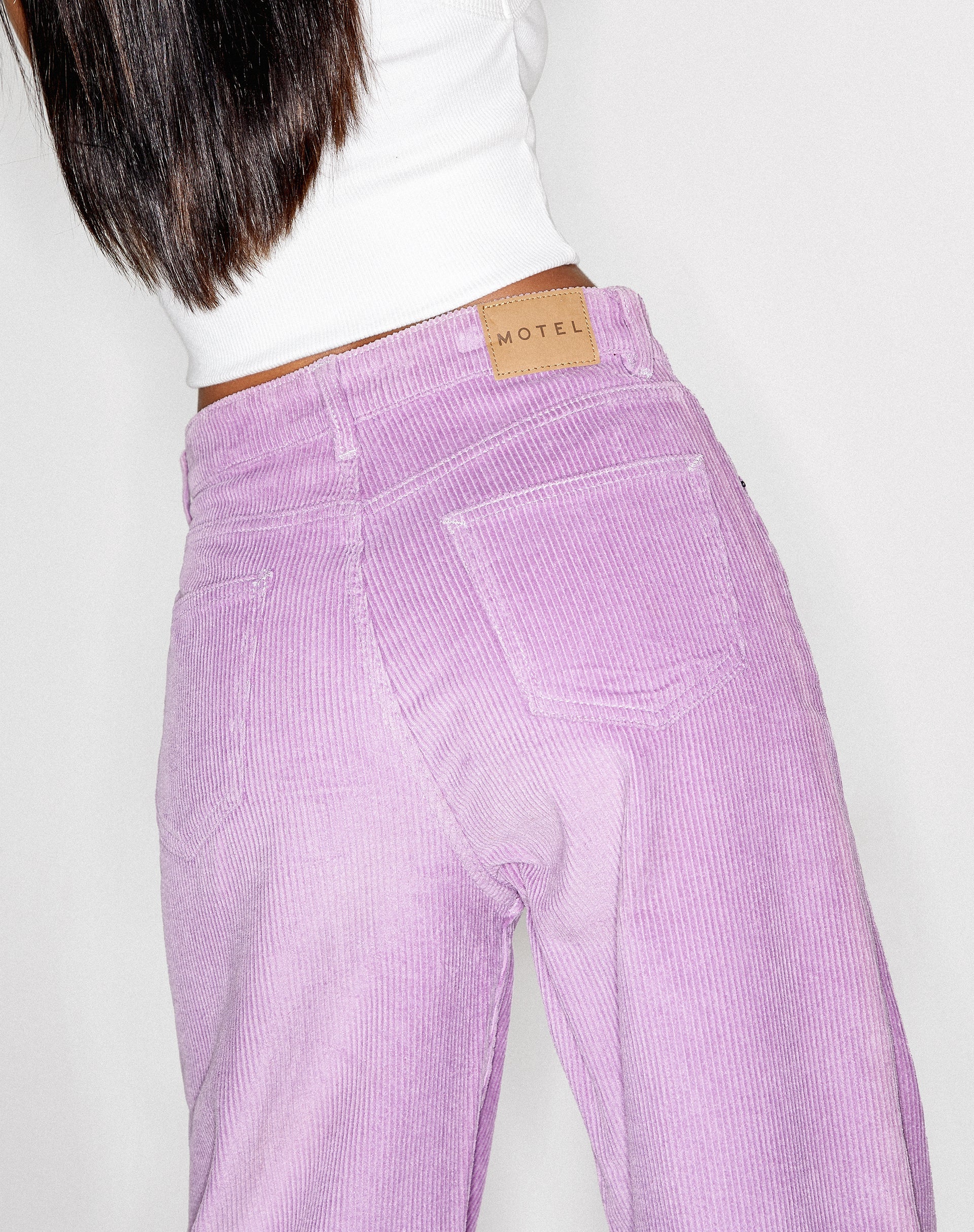 Imagen de Parallel Trouser en Cord Lila