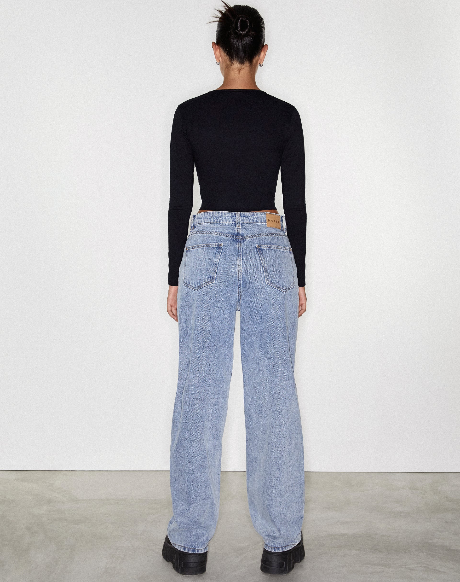imagen de Rips Parallel Jean en Light Wash