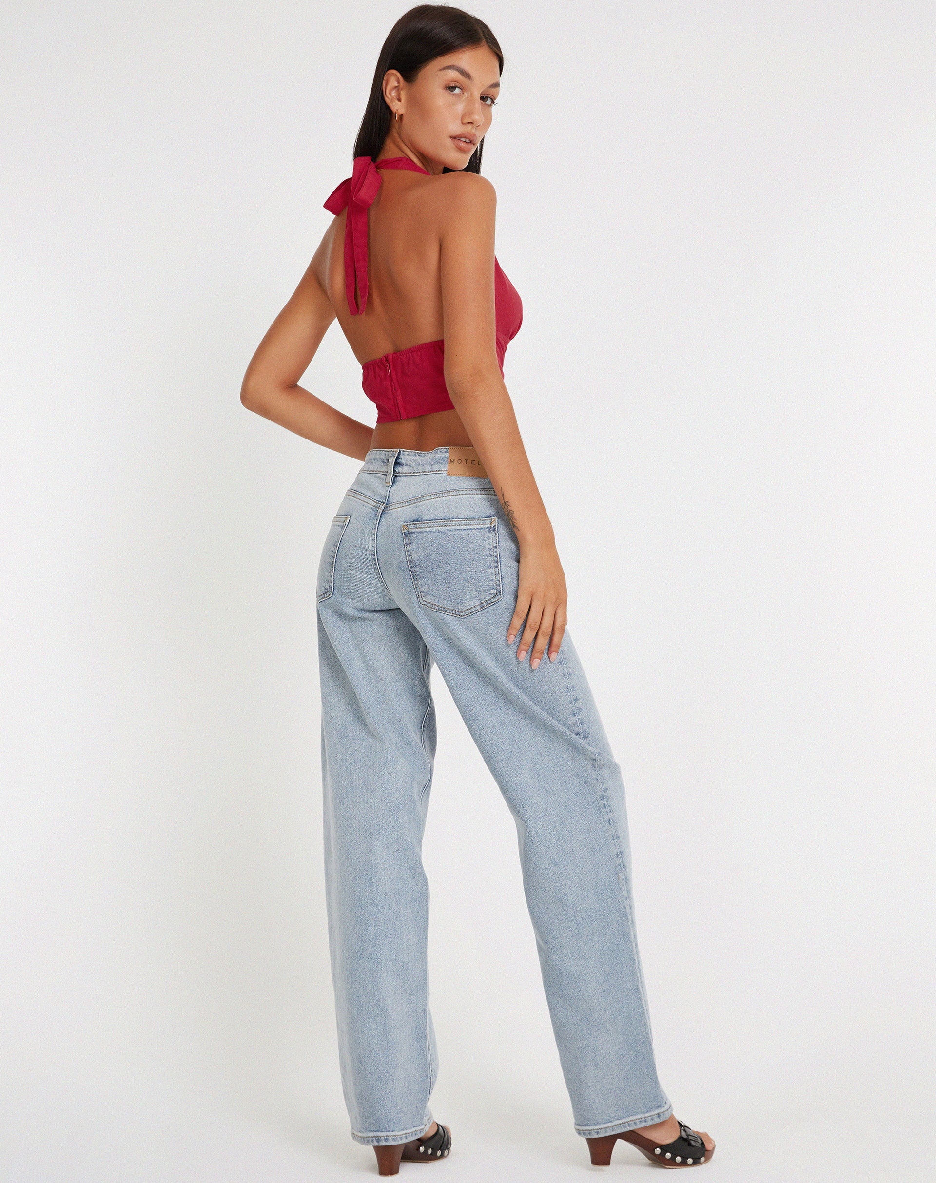 imagen de Nania Crop Top en Tango Rojo