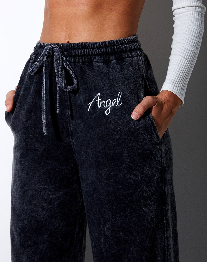 Imagen de Nattan Jogger en negro lavado Angel Embro