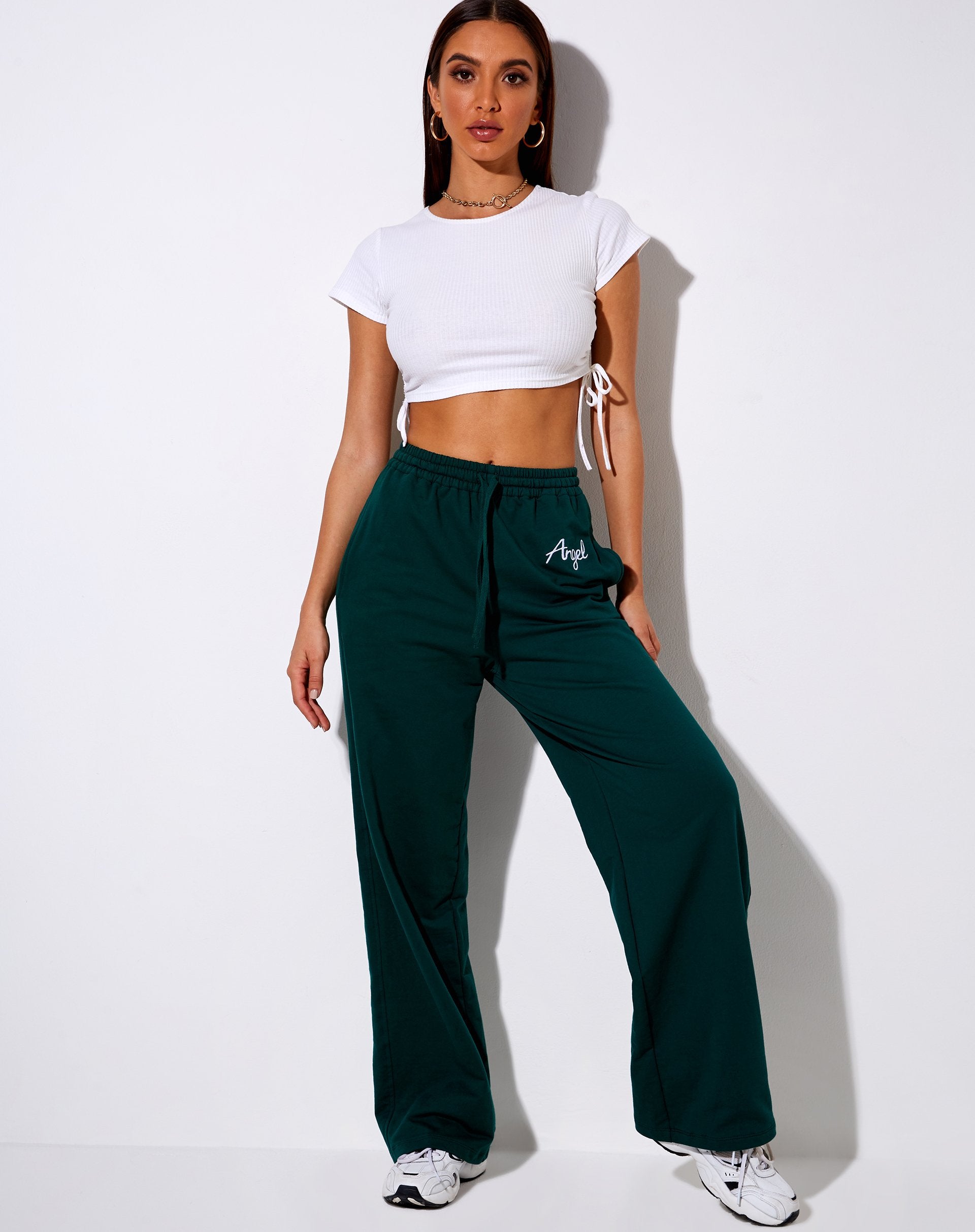 Imagen de Nattan Jogger en verde botella "Angel" Embro