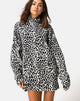 Imagen de Neivie Jersey de cuello alto en punto animal