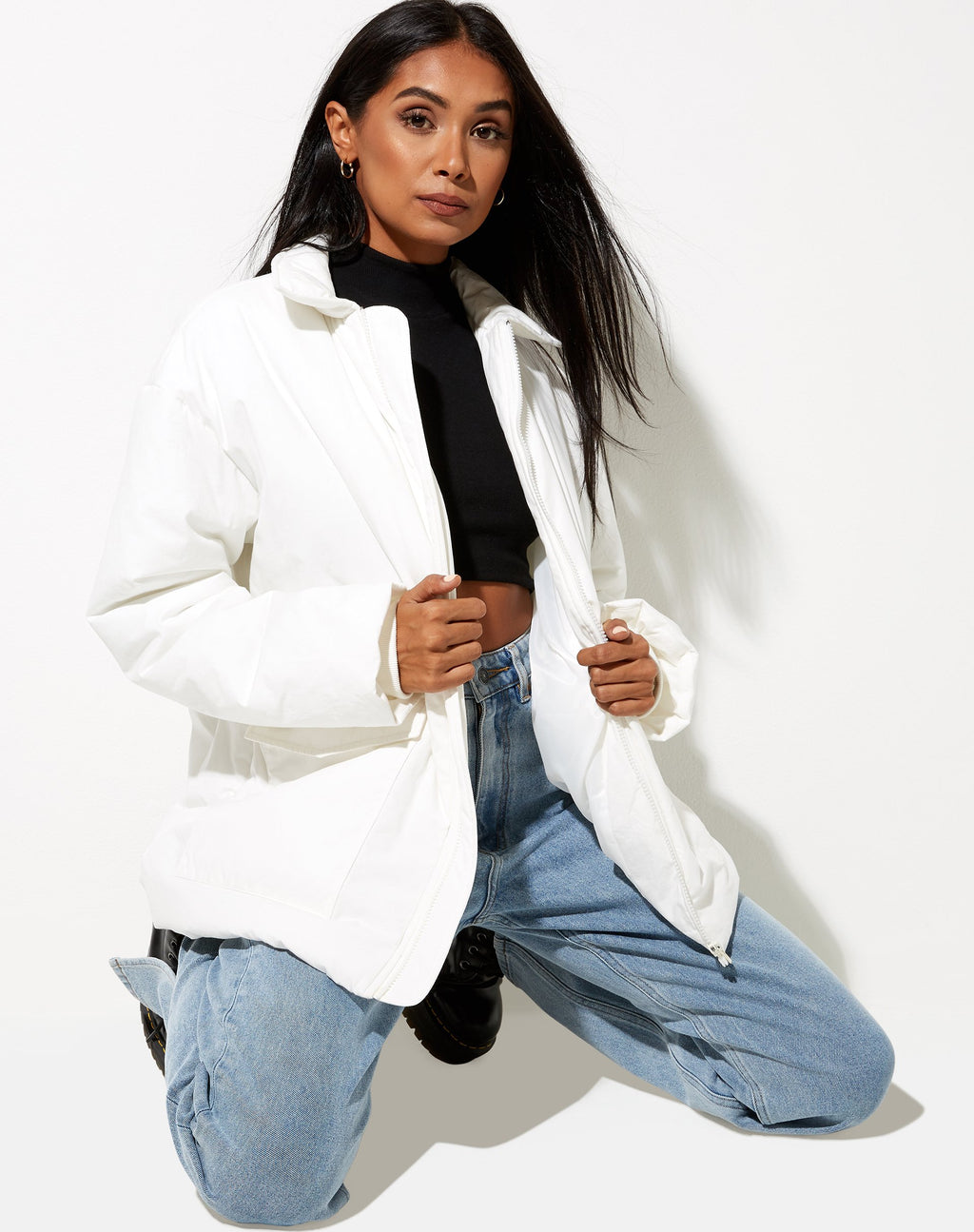 Chaqueta Nemy en marfil