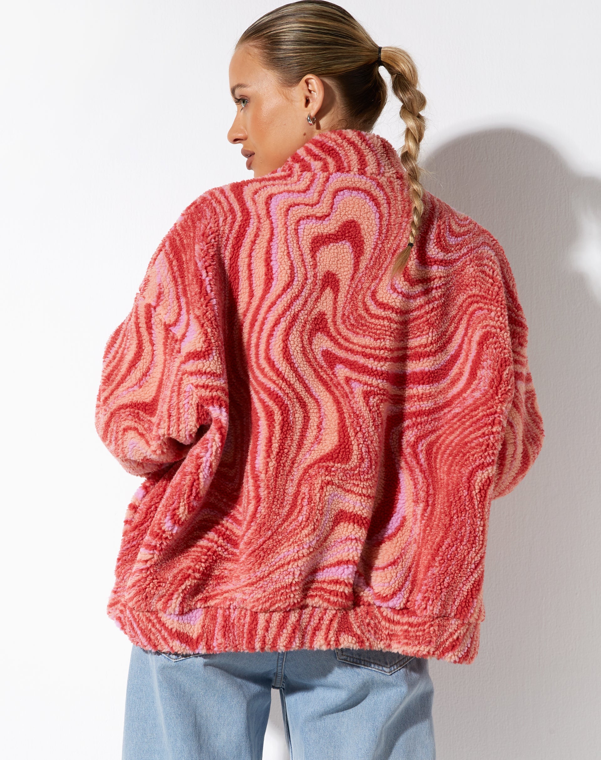 imagen de la chaqueta Nereo en Ripple Pink