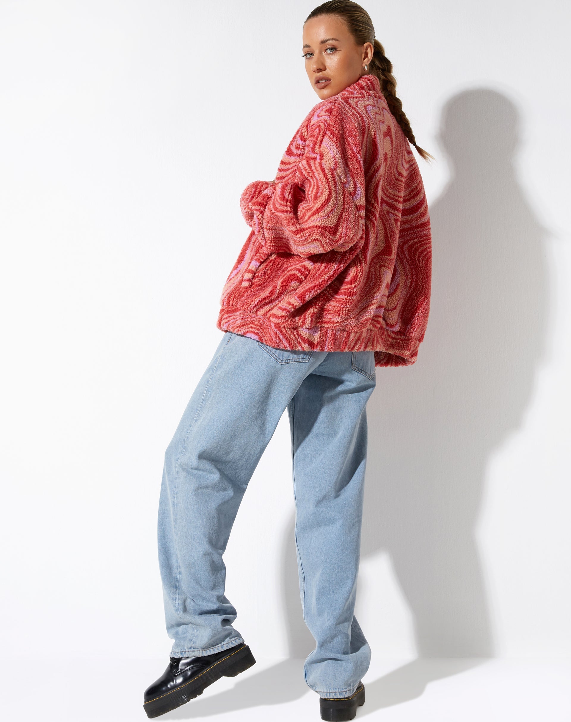 imagen de la chaqueta Nereo en Ripple Pink
