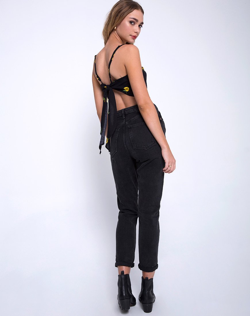 Imagen de Newlda Crop Top en Ditsy Sunflower