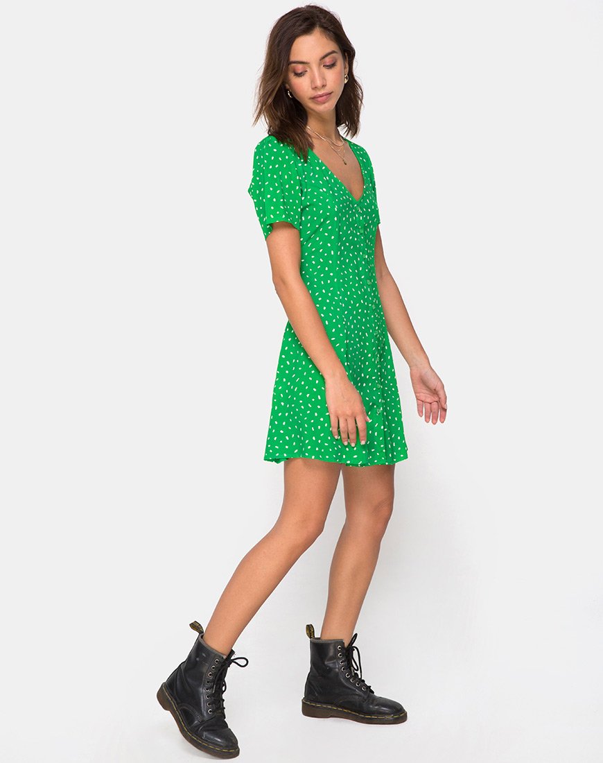 Imagen de Neyka Vestido Mini Diana Lunar Verde
