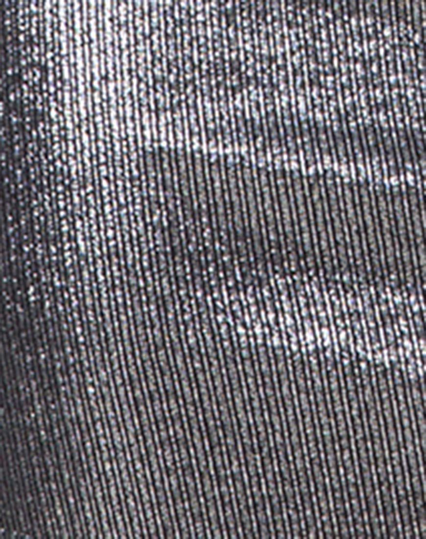 Imagen del vestido Nia en Rib Shimmer Metallic